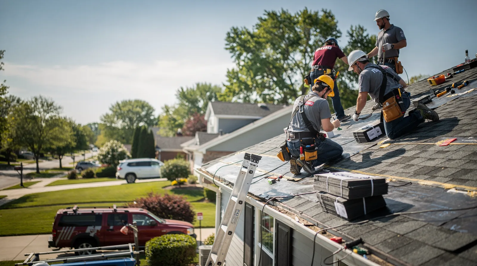 Roof Repair in Omaha, IL around you